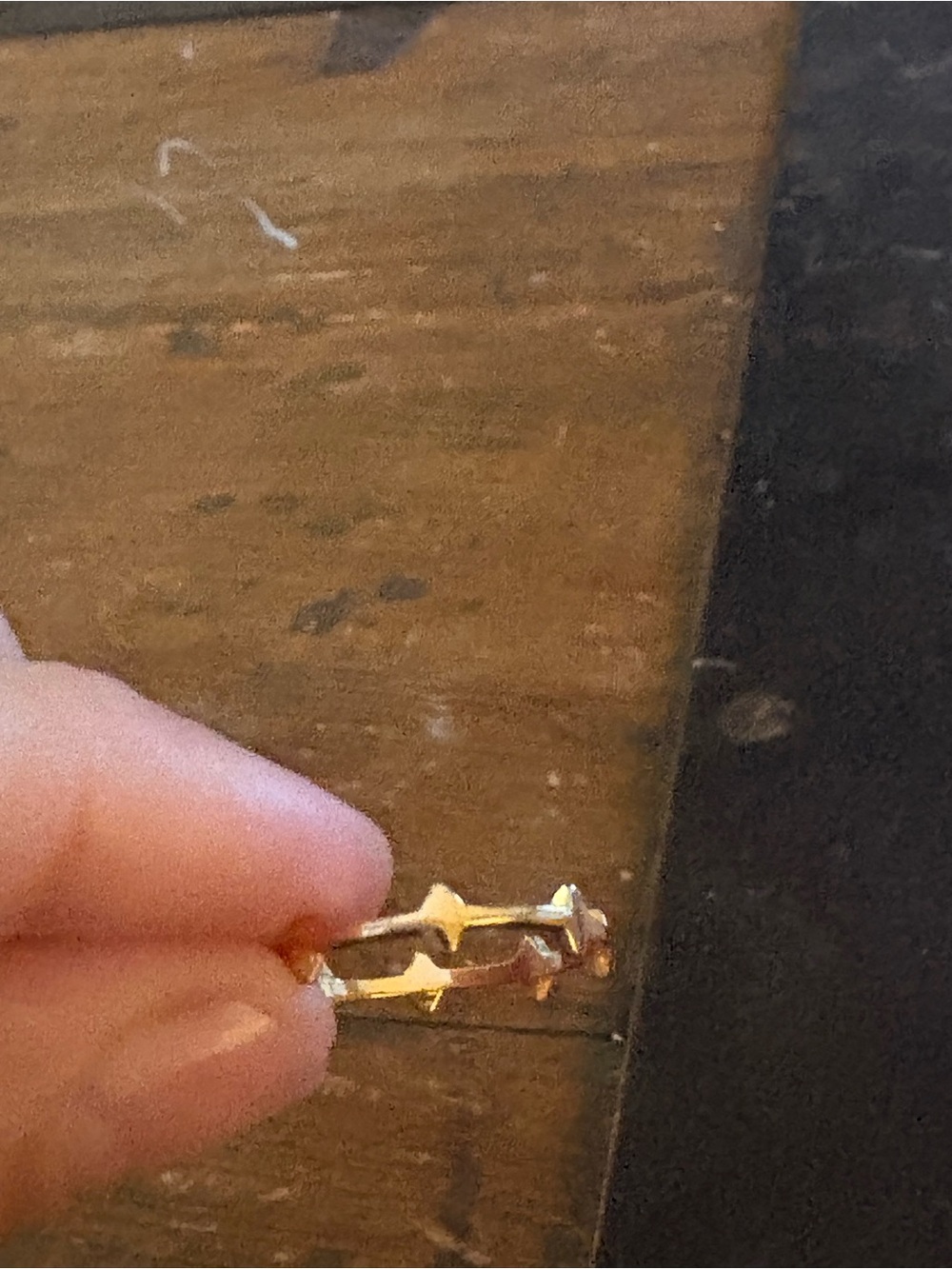 Gold Tone Ring
